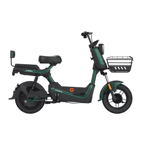 YADEA COOLJOY ELEKTROMOS ROBOGÓ (48V 23Ah grafén, 25km/h, 800W, 58N·m, 48kg) - Sötétzöld