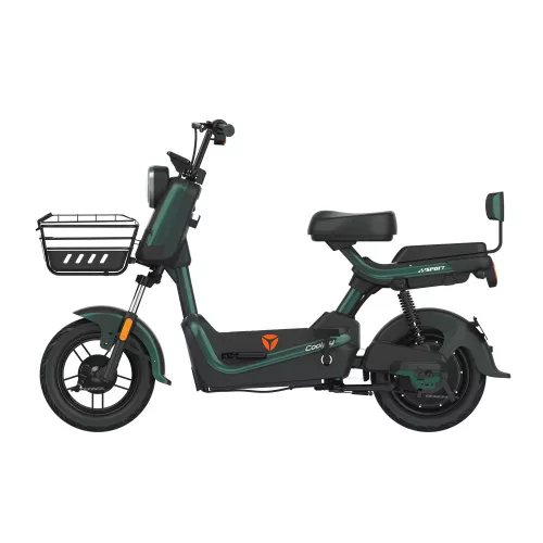 YADEA COOLJOY ELEKTROMOS ROBOGÓ (48V 23Ah grafén, 25km/h, 800W, 58N·m, 48kg) - Sötétzöld