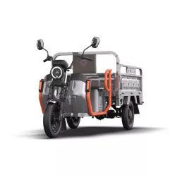   YADEA ET155H ELEKTROMOS ÁRUSZÁLLÍTÓ HÁROMKEREKŰ (72V 58AH GRAFÉN, 38KM/H, 3000W, 100N·M, 227KG) - SZÜRKE