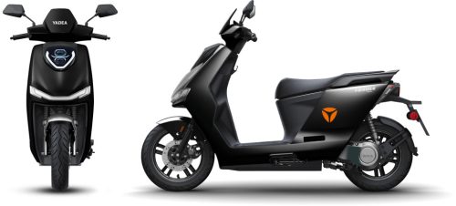 YADEA FIERIDER ELEKTROMOS ROBOGÓ (72V 27Ah*2 lítium, 100km/h, 11kW, 238N·m, 104kg) - FEKETE