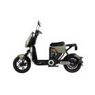 YADEA GFX ELEKTROMOS ROBOGÓ (48V 24Ah lítium, 45km/h, 1200W, 90N·m, 54kg) - KATONAI ZÖLD + EZÜST