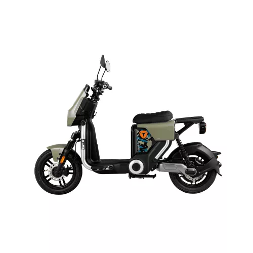 YADEA GFX ELEKTROMOS ROBOGÓ (48V 24Ah lítium, 45km/h, 1200W, 90N·m, 54kg) - KATONAI ZÖLD + EZÜST