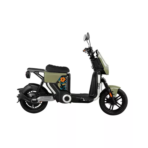 YADEA GFX ELEKTROMOS ROBOGÓ (48V 24Ah lítium, 45km/h, 1200W, 90N·m, 54kg) - KATONAI ZÖLD + EZÜST