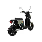 YADEA GFX ELEKTROMOS ROBOGÓ (48V 24Ah lítium, 45km/h, 1200W, 90N·m, 54kg) - KATONAI ZÖLD + EZÜST