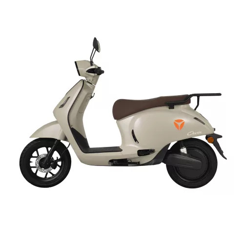 YADEA OWIN ELEKTROMOS ROBOGÓ (72V 30Ah lítium-on, 45km/h, 2800W, 115N·m, 75kg) - BÉZS (MATT)