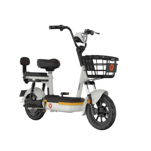 YADEA TEENA ELEKTROMOS ROBOGÓ (48V 12Ah GRAFÉN, 25km/h, 600W, 42N·m, 34kg) - FEHÉR