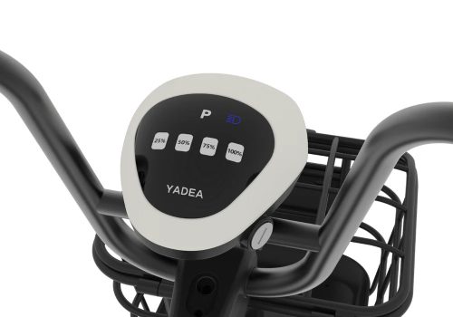 YADEA TEENA ELEKTROMOS ROBOGÓ (48V 12Ah GRAFÉN, 25km/h, 600W, 42N·m, 34kg) - FEHÉR