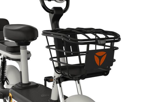 YADEA TEENA ELEKTROMOS ROBOGÓ (48V 12Ah GRAFÉN, 25km/h, 600W, 42N·m, 34kg) - FEHÉR