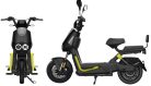 ZTECH ZT-08, Elektromos robogó - 48V/60V 500W 10” 25km/h - Fekete
