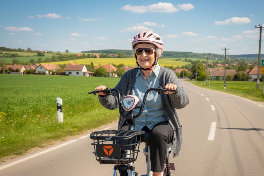 Elektromos robogó a nagymamának